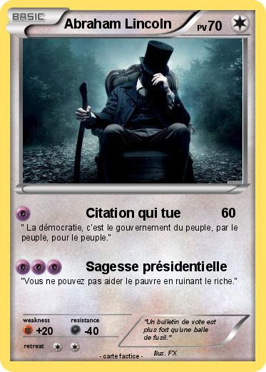 Pokemon Abraham Lincoln