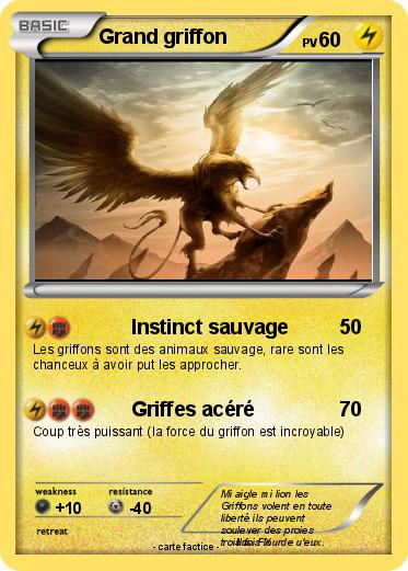 Pokemon Grand griffon