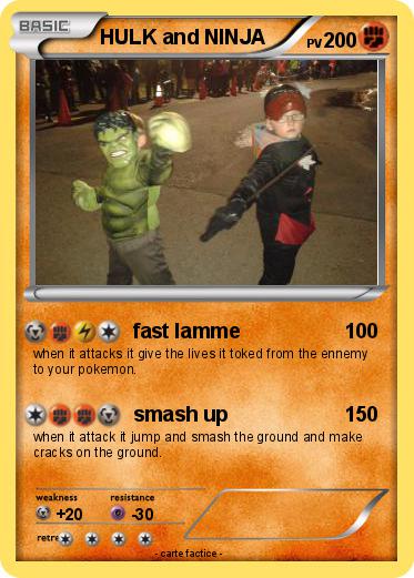 Pokemon HULK and NINJA