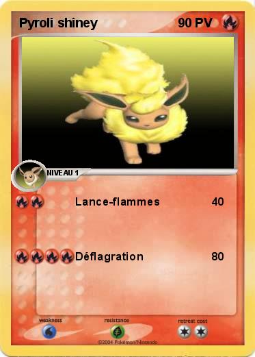 Pokemon Pyroli shiney