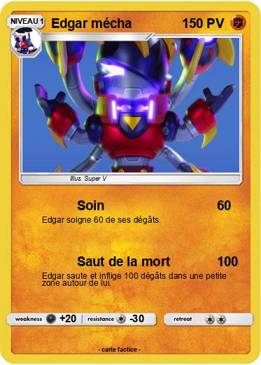 Pokemon Edgar mécha