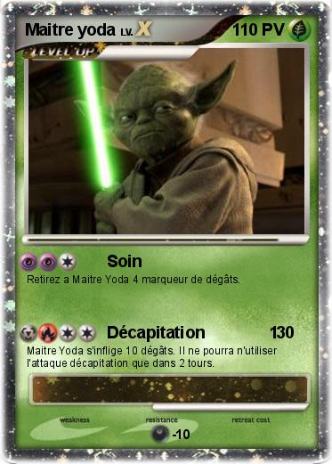 Pokemon Maitre yoda