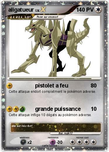 Pokemon aligatueur