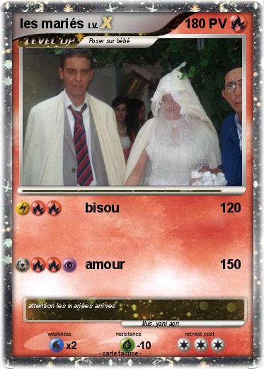 Pokemon les mariés