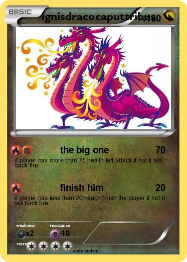 Pokemon ignisdracocaputtribus