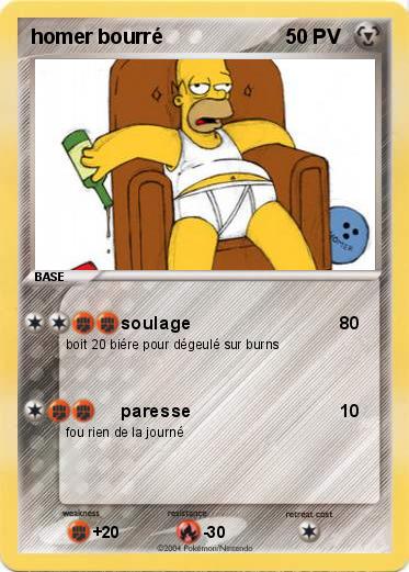 Pokemon homer bourré