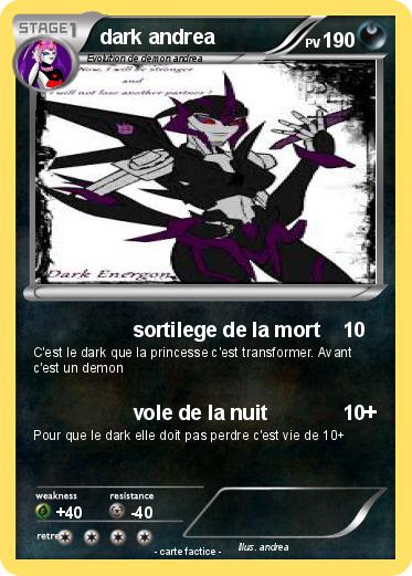Pokemon dark andrea
