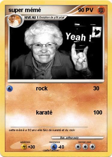 Pokemon super mémé