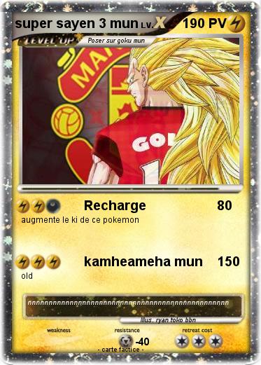 Pokemon super sayen 3 mun