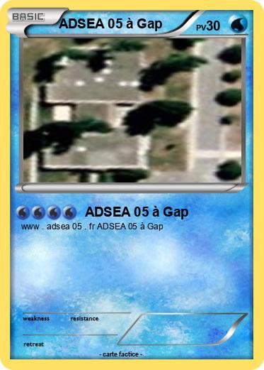 Pokemon ADSEA 05 à Gap