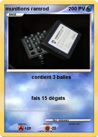 Pokemon munitions ramrod