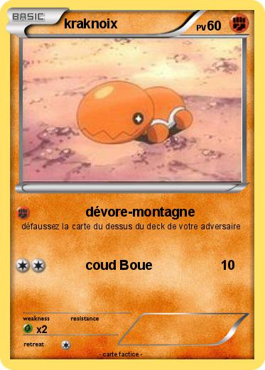 Pokemon kraknoix