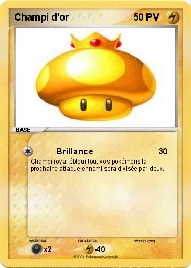 Pokemon Champi d'or