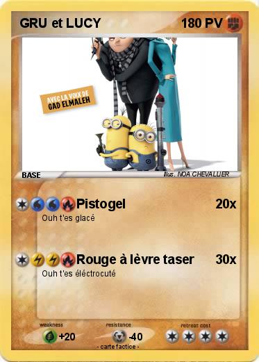 Pokemon GRU et LUCY