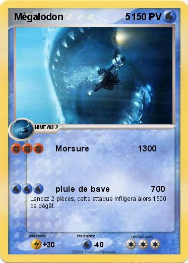 Pokemon Mégalodon                        5