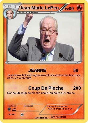 Pokemon Jean Marie LePen