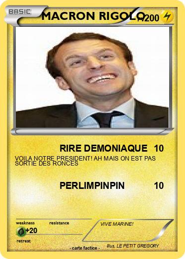 Pokemon MACRON RIGOLO