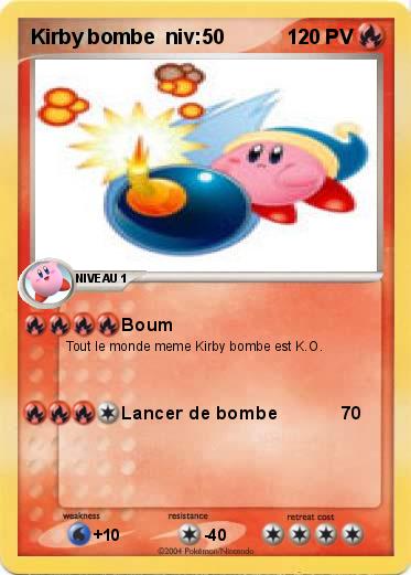 Pokemon Kirby bombe  niv:50
