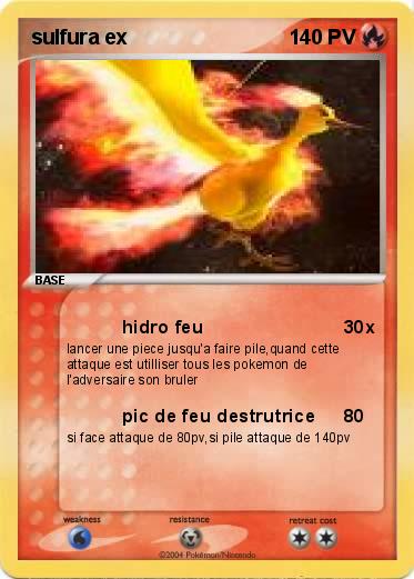 Pokemon sulfura ex