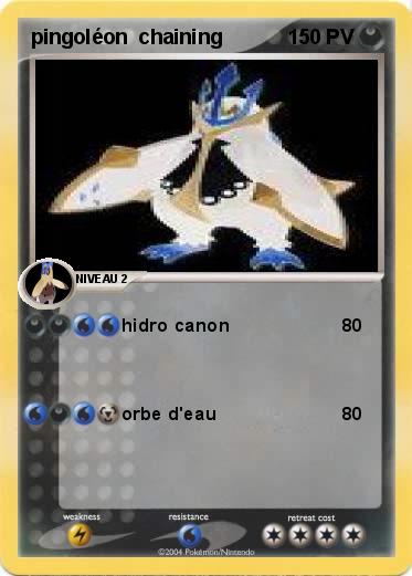 Pokemon pingoléon  chaining