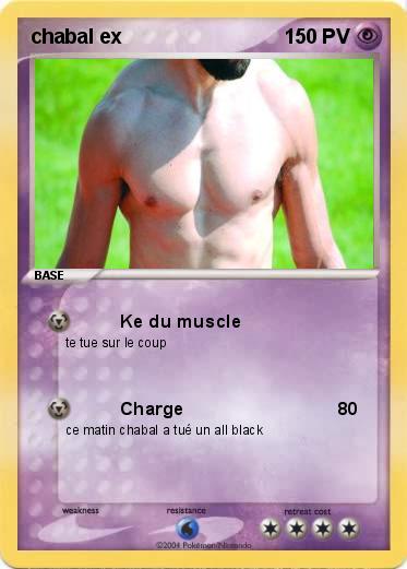 Pokemon chabal ex