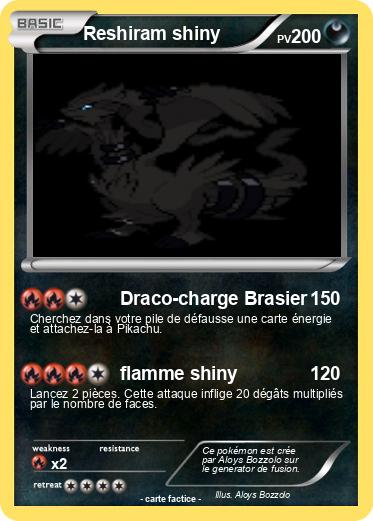 Pokemon Reshiram shiny