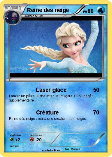 Pokemon Reine des neige