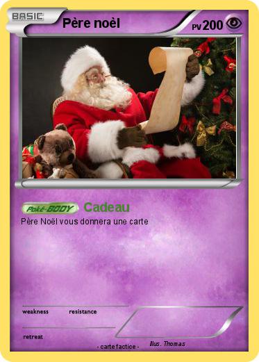 Pokemon Père noèl