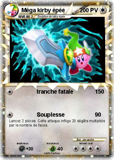 Pokemon Méga kirby épée