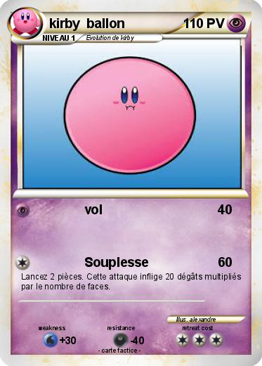 Pokemon kirby  ballon