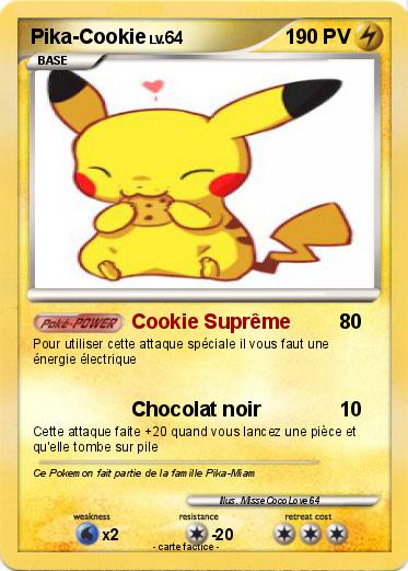 Pokemon Pika-Cookie