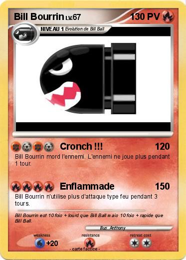 Pokemon Bill Bourrin