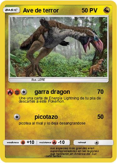 Pokemon Ave de terror