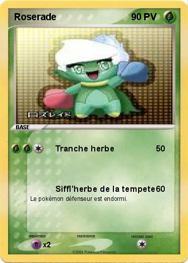 Pokemon Roserade