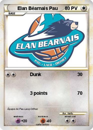 Pokemon Elan Béarnais Pau