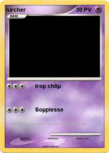 Pokemon lurcher