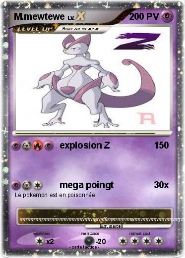 Pokemon M.mewtewe