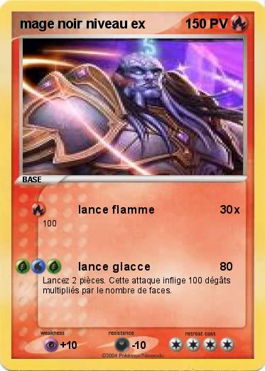 Pokemon mage noir niveau ex