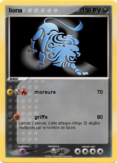 Pokemon liona