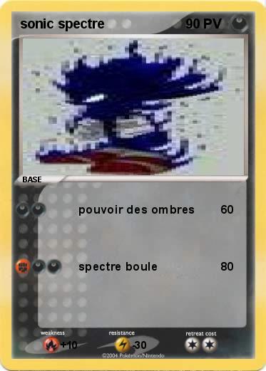 Pokemon sonic spectre
