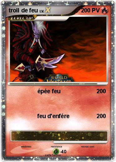 Pokemon troll de feu