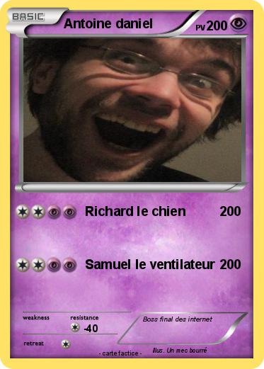 Pokemon Antoine daniel