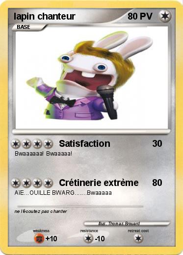 Pokemon lapin chanteur