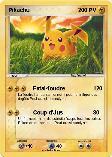 Pokemon Pikachu