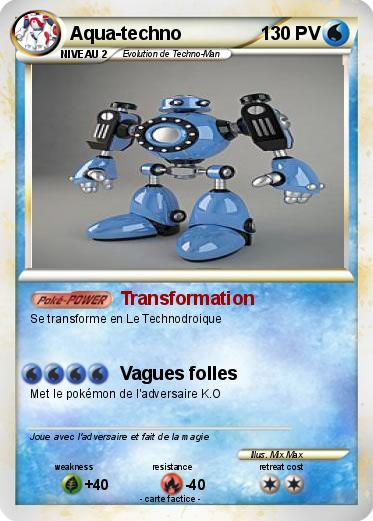 Pokemon Aqua-techno