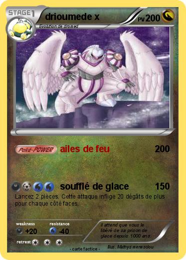 Pokemon drioumede x