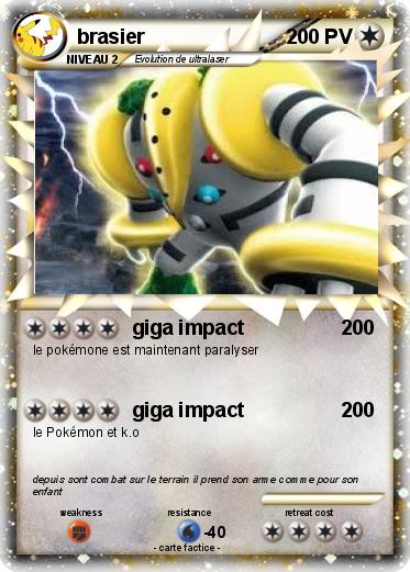 Pokemon brasier
