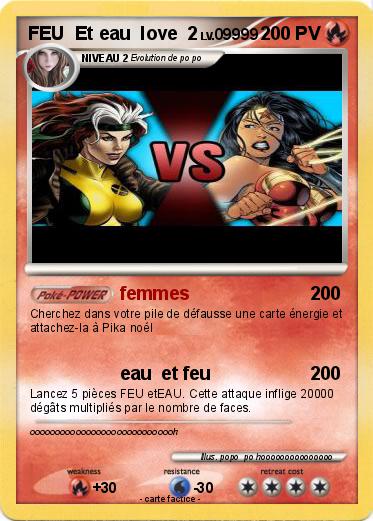 Pokemon FEU  Et eau  love  2