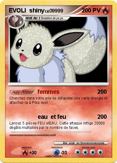 Pokemon EVOLI  shiny