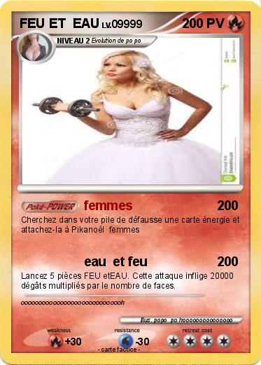 Pokemon FEU ET  EAU